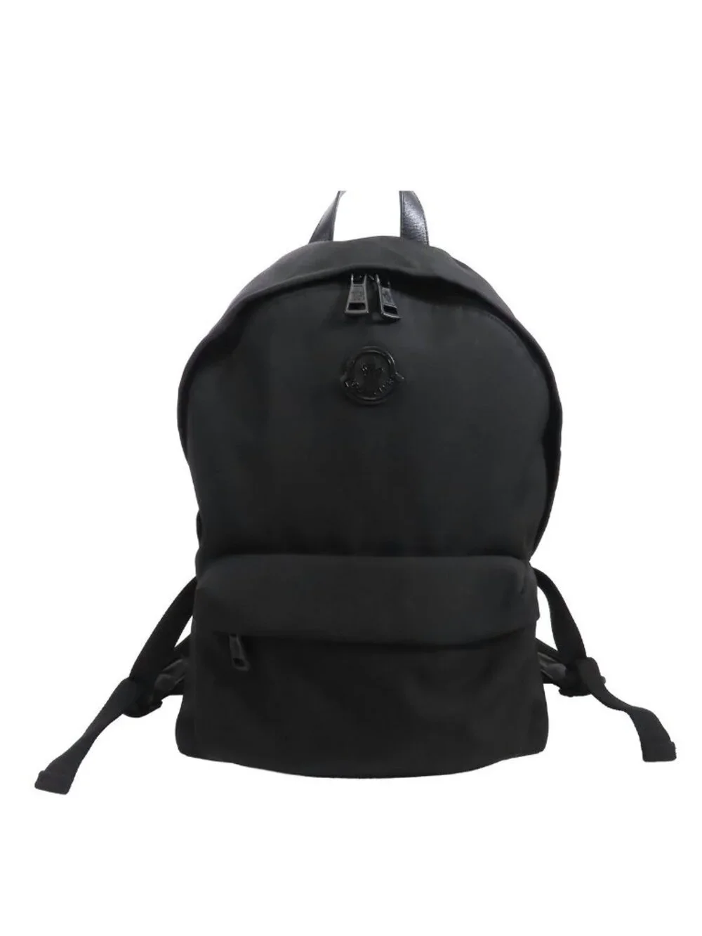 Moncler Pierrick Black Nylon Polyester Backpack